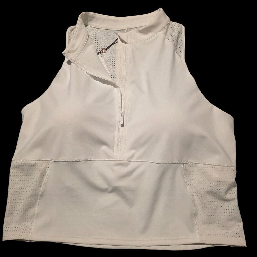 Calia Powermove 1/2 Zip Crop Tank